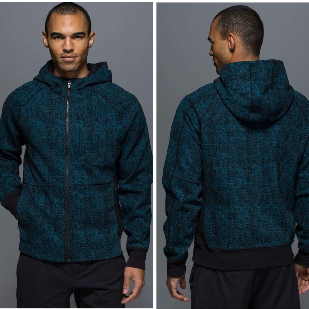 lululemon athletica Teal and Black Performance Jacket